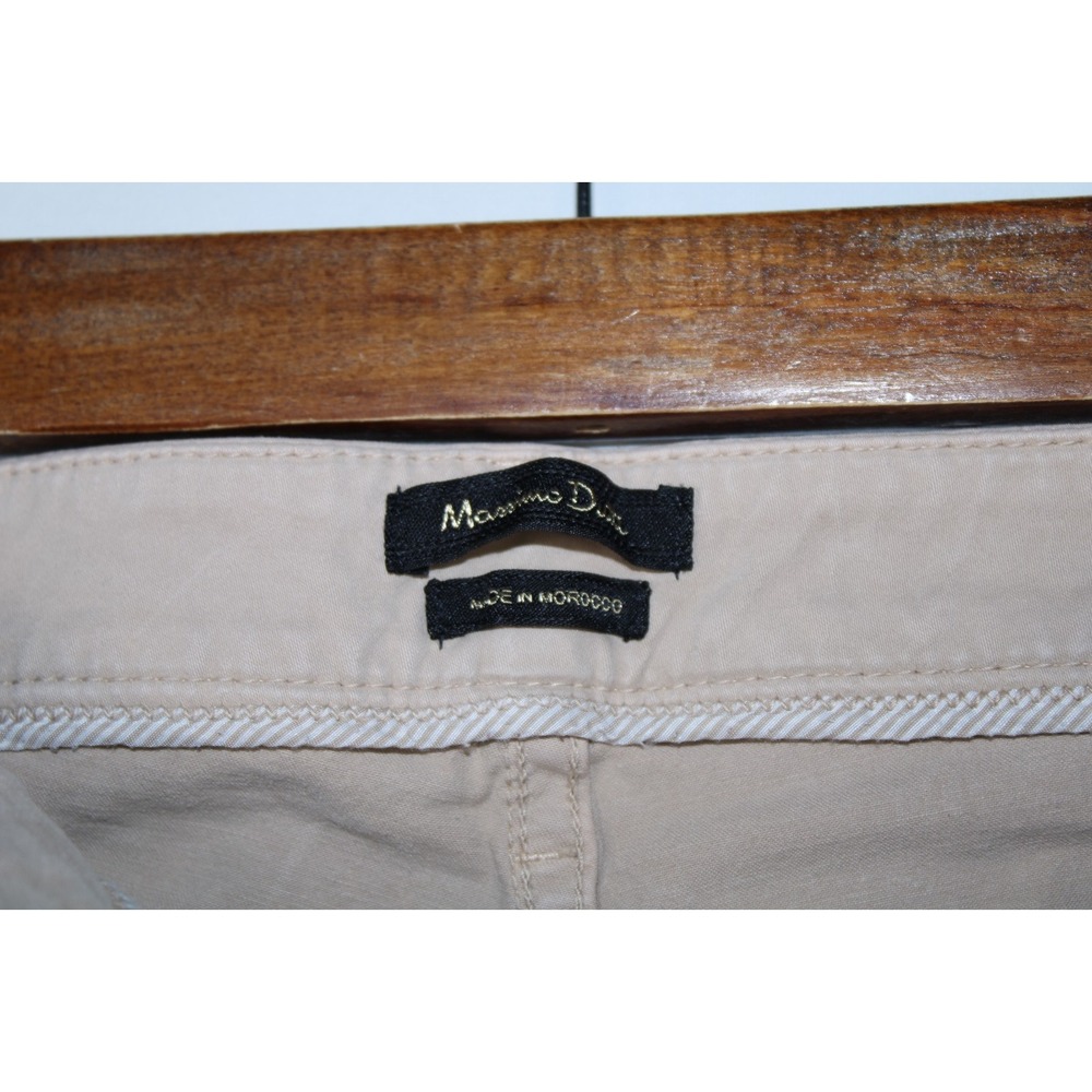 Massimo Dutti Women's Size 12 (32x29) Beige Pants View 6